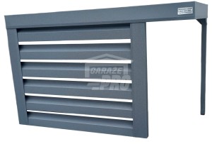 Osłona klimatyzatora - pompy ciepła 80x40x70 cm antracyt - niepełna zabudowa GP297