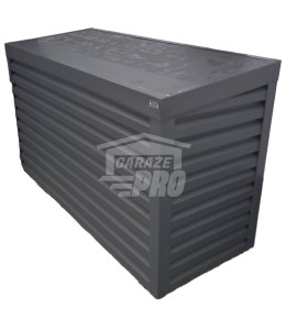 Osłona klimatyzatora - pompy ciepła 180x40x120 cm antracyt - spad w przód GP313