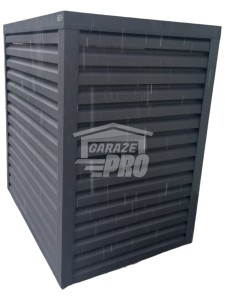 Osłona pompy ciepła 80x50x180 cm antracyt GP319