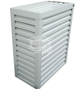 Osłona pompy ciepła 90x40x140 cm biały GP322