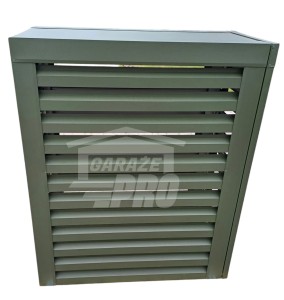 Osłona pompy ciepła 90x40x150 cm  zielona GP323