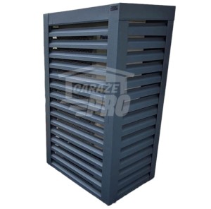 Osłona pompy ciepła 90x50x180 cm antracyt GP326