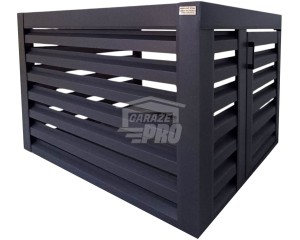 Osłona klimatyzatora – pompy ciepła 90x50x70 cm antracyt – drzwiczki GP702