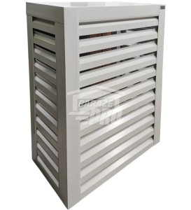 Osłona klimatyzatora – pompy ciepła 100x40x150 cm biały GP705