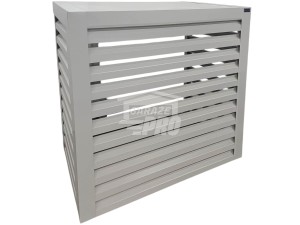 Osłona klimatyzatora – pompy ciepła 120x40x140 cm biały GP708