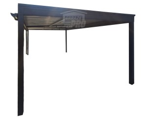 Wiata samochodowa - Carport 3x6m - dach spad w bok  - ukryty spadek GP720